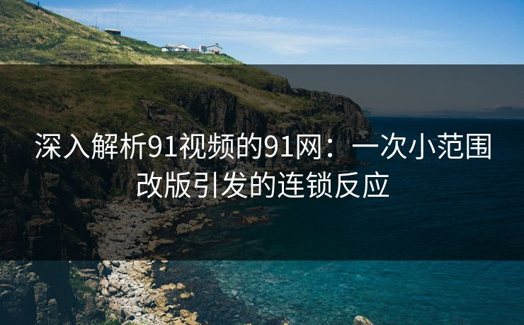深入解析91视频的91网：一次小范围改版引发的连锁反应